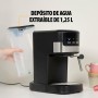 Tristar Máquina de Espresso 2 tazas a la vez | Apta para cápsulas de Nespresso y café molido | Calienta tazas | Apto para