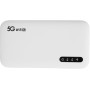 5G WiFi 6 Hotspot móvil de alta velocidad compatible con 16 dispositivos, 6100 mAh, enrutador WiFi portátil con ranura para
