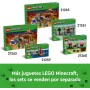 LEGO Minecraft El Dragón Ender y el Barco del End de Juguete de Construcción, Juego de Aventuras con Armas, Regalo Gamer para