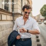 Fullmosa Correa Magnética Compatible con Apple Watch 44mm 45mm 46mm 49mm 42mm,Bracelet de Acero Inoxidable Milanese Loop para