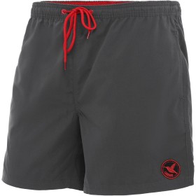 Ladeheid Bañador Hombre Natación Secado Rápido con Forro Interior de Malla, Pantalón Corto Deportivo con Bolsillos, Cintura