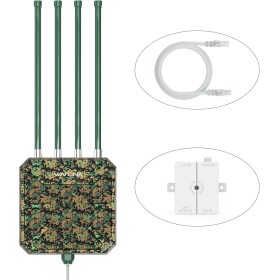 WAVLINK AX3000 - Extensor WiFi 6 para exteriores de largo alcance, WiFi 6 punto de acceso inalámbrico para exteriores,