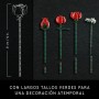 LEGO Botanical Ramo de Rosas Rojas, Flores Artificiales para Decoración del Hogar, Regalo de Cumpleaños y Aniversario para