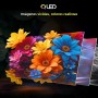 CHiQ L40QH7G TV QLED de 40 Pulgadas con HDR 10, diseño sin Bordes, Google TV, Asistente de Google