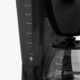 Orbegozo CG 4060 N - Cafetera de goteo, 12 tazas de capacidad, sistema antigoteo, jarra de cristal, indicador luminoso, 750 W,