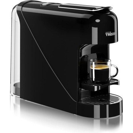 Cafetera de cápsulas Tristar - Compatible con cápsulas Nespresso - Bandeja de goteo desmontable - Depósito de agua extraíble