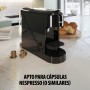 Cafetera de cápsulas Tristar - Compatible con cápsulas Nespresso - Bandeja de goteo desmontable - Depósito de agua extraíble