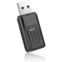 WONLINK Adaptador USB WiFi 6 (802.11ax) 900 Mbps Doble Banda + Bluetooth 5.3 | Compatible con Windows 11/10 | WPA3, Alta