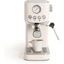 CREATE / THERA CLASSIC COMPACT/Cafetera express blanco roto / 20 bares, semiatuomática, función café frío, brazo doble salida,