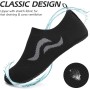 SAGUARO Zapatos de Agua Hombre Mujer Zapatos de Playa Escarpines Verano Secado Rápido Calcetines Natación Calzado Surf Acuàticos