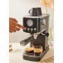 CREATE / THERA CLASSIC COMPACT/Cafetera express blanco roto / 20 bares, semiatuomática, función café frío, brazo doble salida,