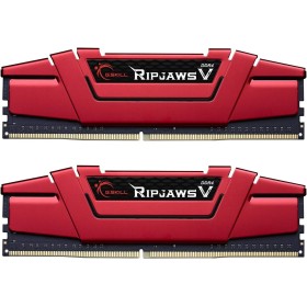 G.Skill de 16 GB Kit de DDR4 PC4-24000 3000 MHz Ripjaws V Rojo CL16 Doble Canal (2x8GB) 1.35V