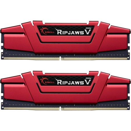 G.Skill de 16 GB Kit de DDR4 PC4-24000 3000 MHz Ripjaws V Rojo CL16 Doble Canal (2x8GB) 1.35V