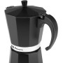 Orbegozo KFN 1210, Cafetera italiana, 12 tazas de capacidad, apta para cocinas a gas, eléctricas y vitrocerámicas, asa