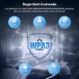NEWFAST Adaptador WiFi USB para PC AX1800, USB WiFi 6 para PC Dual Band 5GHz&2,4GHz Antena Wi-Fi para PC Compatible Windows