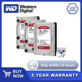 Western Digital WD Red NAS 4TB 3TB 3,5 "disco duro interno HDD SATA 6G
