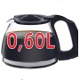 Moulinex Principio FG1528 - Cafetera de filtro 600 W de 0.6 L con función Auto-off y sistema antigoteo, plástico, color negro