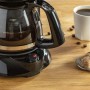 Moulinex Principio FG1528 - Cafetera de filtro 600 W de 0.6 L con función Auto-off y sistema antigoteo, plástico, color negro