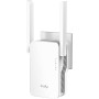 Cudy AX1800 Mesh- Repetidor de WiFi 6 Mesh1800Mbps 5GHz/2.4GHz, Amplificador WiFi Extensor con Enchufe, Indicador de Señal,