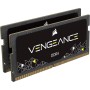 Corsair Vengeance SODIMM 32GB (2x16GB) DDR4 2933MHz C19 Memoria para Portátiles/Notebooks - Negro