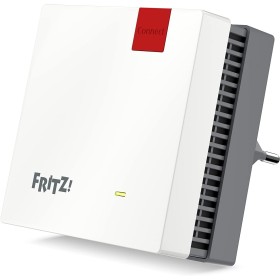 Fritz! Repeater 1200 AX International - Repetidor/Extensor Wi-Fi 6 (2.400 Mbps/5 GHz y 600Mbps/2,4 GHz), Mesh, 1 Puerto LAN