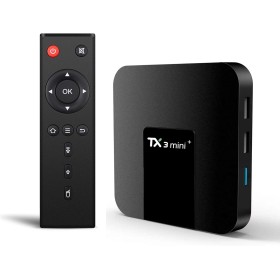 TX3 Mini+ Smart Android TV Box 11 2GB RAM/16GB ROM Amlogic S905W2 Quad Core 64 Bits 2.4G/5G WiFi 4K - Modelo: TX3mini+ 2GB 16GB