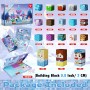 GraceDuck Bloques magnéticos – 150 Piezas imán de construcción Dark Castle Sword Domain – Juguetes magnéticos de construcción –