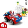 LEGO Marvel Coche de Spider-Man y Doc Ock, Spidey y Sus Amigos, Juguete de Construcción para Niños y Niñas de 4 Años o Más,