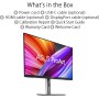 ASUS ProArt Display PA279CRV - Monitor profesional de 27", IPS, 4K UHD (3840 x 2160), 99% DCI-P3/Adobe RGB, precisión de color