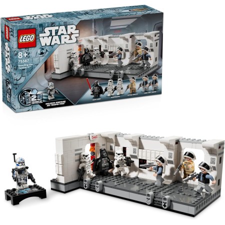 LEGO Star Wars 75387 Abordaje de la Tantive IV - Juguete de Construcción Interactivo - Función de Explosión y 7 Minifiguras Inc.