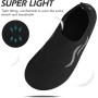 SAGUARO Zapatos de Agua Hombre Mujer Zapatos de Playa Escarpines Verano Secado Rápido Calcetines Natación Calzado Surf Acuàticos