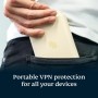 ExpressVPN Aircove Go | Enrutador portátil Wi-Fi 6 VPN | Protege dispositivos ilimitados | Prueba gratuita de ExpressVPN de 30