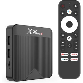 X96 - Mini reproductor multimedia de transmisión continua Android 9.0, caja de TV 4K con Amlogic S905W Quad-Core chipset, 64