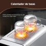 AMZCHEF Cafetera Espresso de 20 Bares con Pantalla LED Cafetera Todo en Uno con Depósito Extraíble de 1,2 Litros para Regalos