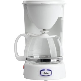 JATA JECA1752 - Cafetera de goteo de 2 a 8 tazas. Jarra de cristal de 750 ml con tapa. Sistema antigoteo. Filtro permanente.