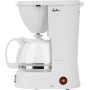 JATA JECA1752 - Cafetera de goteo de 2 a 8 tazas. Jarra de cristal de 750 ml con tapa. Sistema antigoteo. Filtro permanente.
