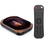 Android 11.0 TV Box, HK1 RBOX X4 [4GB RAM+128GB ROM] RK3528 Soporte De CPU 2.4G/5Ghz WiFi Ethernet 1000M Bluetooth 5.0 UHD/4K 8K