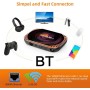 Android 11.0 TV Box, HK1 RBOX X4 [4GB RAM+128GB ROM] RK3528 Soporte De CPU 2.4G/5Ghz WiFi Ethernet 1000M Bluetooth 5.0 UHD/4K 8K