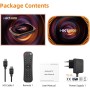 Android 11.0 TV Box, HK1 RBOX X4 [4GB RAM+128GB ROM] RK3528 Soporte De CPU 2.4G/5Ghz WiFi Ethernet 1000M Bluetooth 5.0 UHD/4K 8K