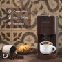 19 Bar Expreso 4 en 1 Cafetera de Capsulas para Dolce Gusto/Nespresso Original/Ground/ESE Pods(44mm) AC-513K