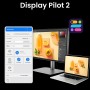 BenQ PD2705U Monitor de diseño (tecnología AQCOLOR, 27 pulgadas, 4K UHD, IPS, color panorámico P3, carga USB-C, DP / HDMI, KVM,