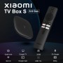 Xiaomi Mi TV Box S 3rd Gen, 2GB RAM + 32GB ROM, Wi-FI 6, Streaming 4K Ultra HD, Bluetooth, Soporta Google TV, Negro
