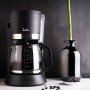 Jata CA290 Cafetera de Goteo de 2 a 12 tazas, 680 W, Jarra de cristal con tapa, Sistema Antigoteo, Filtro permanente,