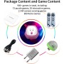 Consola de juegos para niños y adultos, sistema de videojuegos retro con 900 juegos,17 juegos AR de cámara, 2 controladores de