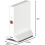 Fritz!WLAN Repeater 3000 AX International - Repetidor/Wi-Fi 6, Tribanda: hasta 4.200 Mbps (2x3.600 Mbps/5 GHz y 600Mbps/2,4