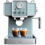 Cecotec Cafetera Express Power Espresso 20 Tradizionale Light Green. 1350 W, Espresso y Cappucicno, 20 Bares y Thermoblock,