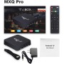 MXQ Pro 5G Android 14.0 ATV Box Quad Core Ram 2GB ROM 16GB 4K H.265 HD 3D WiFi 6 2.4G/5.8G BT Remote Smart Home Media Player