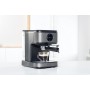 Black+Decker - Cafetera Espresso Compacta BXCO1100E | 1100W | 20 Bares de Presión | 3 Funciones | Vaporizador Integrado |