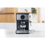 Black+Decker - Cafetera Espresso Compacta BXCO1100E | 1100W | 20 Bares de Presión | 3 Funciones | Vaporizador Integrado |