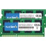 TECMIYO 16GB DDR3 Memoria RAM (2X8GB) PC3 12800 DDR3-1600 1.5V Sin ECC Sin búfer PC3-12800s DDR3 1600MHZ SODIMM CL11 Memoria RAM